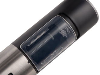 Изображение №8 | Гравитационная электрическая мельница для соли и перца «Mr.Mill» (черный, серебристый)