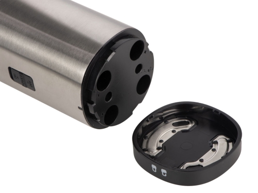 Изображение №7 | Гравитационная электрическая мельница для соли и перца «Mr.Mill» (черный, серебристый)