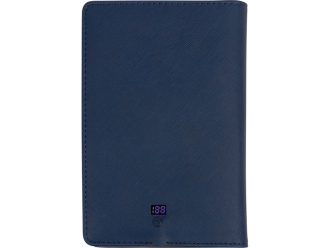 Изображение №3 | Органайзер с функцией беспроводной зарядки «Manner», 5000 mAh (темно-синий)