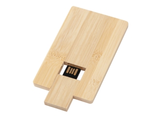 Изображение №3 | USB 2.0- флешка на 32 Гб «Bamboo Card» 32Gb (натуральный)