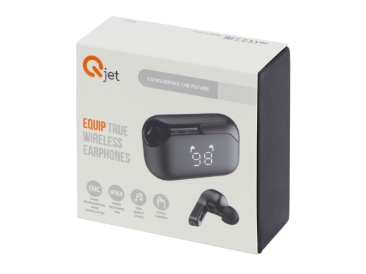 Изображение №11 | Беспроводные наушники TWS с шумоподавлением ENC «Equip», IPX4 (черный)