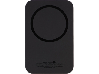 Изображение №3 | Магнитный беспроводной внешний аккумулятор с быстрой зарядкой QC/PD 20 Вт «MagnetIQ», 5000 mAh (черный)