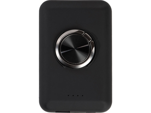 Изображение №4 | Магнитный беспроводной внешний аккумулятор с быстрой зарядкой QC/PD 20 Вт «MagnetIQ», 5000 mAh (черный)