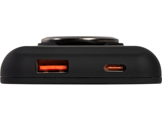 Изображение №13 | Магнитный беспроводной внешний аккумулятор с быстрой зарядкой QC/PD 20 Вт «MagnetIQ», 5000 mAh (черный)