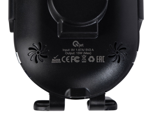 Изображение №10 | Автомобильное беспроводное зарядное устройство с датчиком «OptIQ Lite», 15 Вт (черный)