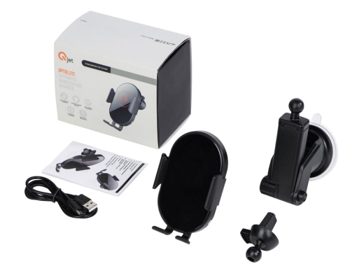 Изображение №17 | Автомобильное беспроводное зарядное устройство с датчиком «OptIQ Lite», 15 Вт (черный)