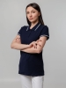 Изображение №9 | Рубашка поло женская Virma Stripes Lady, темно-синяя, размер S