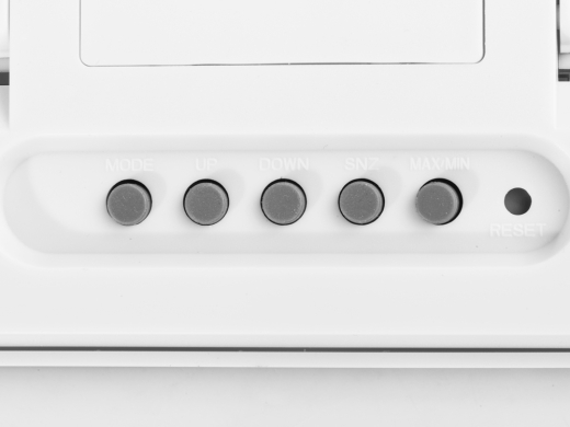 Изображение №5 | Бамбуковая метеостанция с часами «Moscow Heat» (натуральный/белый)