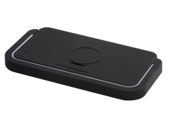 Изображение №4 | Беспроводная зарядка с лампой и подставкой «Robo», 10 Вт (черный)