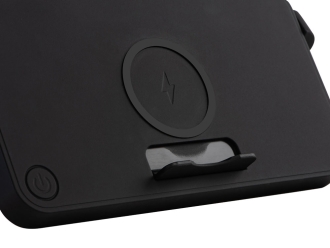 Изображение №11 | Беспроводная зарядка с лампой и подставкой «Robo», 10 Вт (черный)