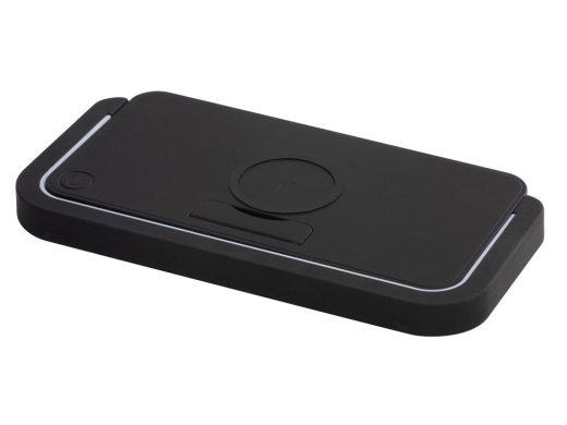 Изображение №4 | Беспроводная зарядка с лампой и подставкой «Robo», 10 Вт (черный)