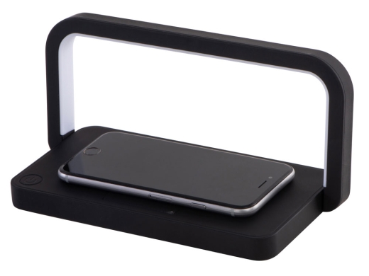 Изображение №13 | Беспроводная зарядка с лампой и подставкой «Robo», 10 Вт (черный)