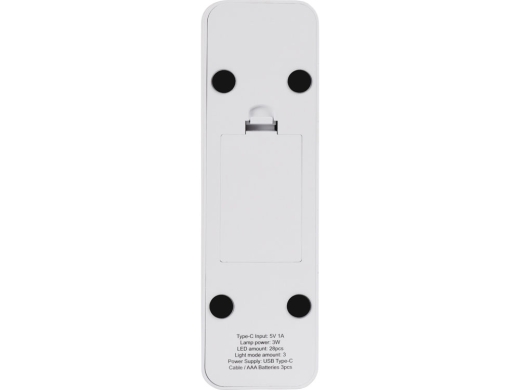 Изображение №13 | Складывающая настольная лампа с подставкой для телефона «Stack N», 3 Вт (белый)