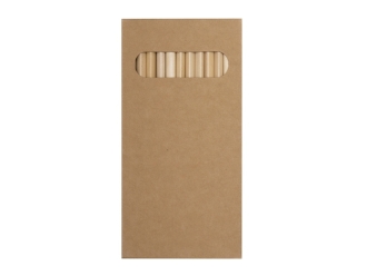 Изображение №4 | Набор из 12 трехгранных цветных карандашей «Painter» (упаковка- крафт, карандаши- натуральный)