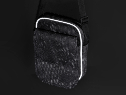 Изображение №11 | Сумка на плечо «Camo» со светоотражением (серый)