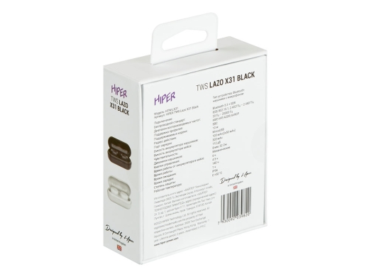 Изображение №6 | Наушники TWS «Lazo X31» (черный)