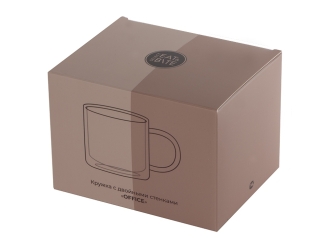 Изображение №6 | Кружка с двойными стенками «Office» (черный прозрачный)