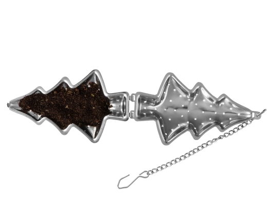 Изображение №2 | Ситечко для чая в форме елочки (серебристый)