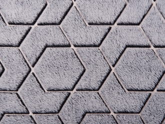 Изображение №6 | Светящийся в темноте плед «Lattice» (черный)