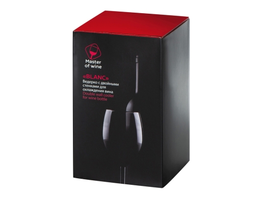 Изображение №6 | Ведерко с двойными стенками для охлаждения вина «Blanc» (серебристый)