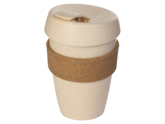 Изображение №1 | Стакан из пшеничного волокна с двойными стенками «Pino» (натуральный, коричневый)