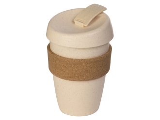 Изображение №2 | Стакан из пшеничного волокна с двойными стенками «Pino» (натуральный, коричневый)