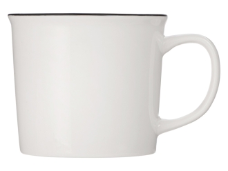 Изображение №3 | Кружка «Nancy Line» (белый/черный)