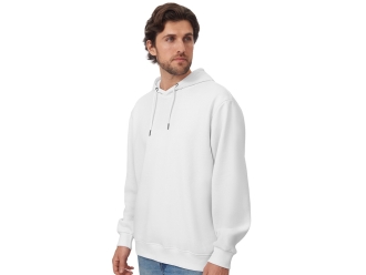 Изображение №4 | Толстовка с капюшоном оверсайз «Lisbon» унисекс S (белый)