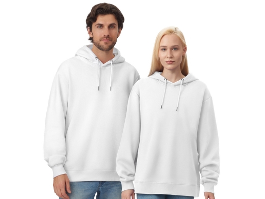 Изображение №1 | Толстовка с капюшоном оверсайз «Lisbon» унисекс S (белый)