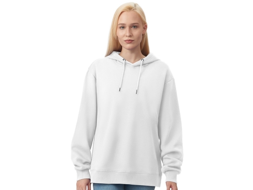 Изображение №3 | Толстовка с капюшоном оверсайз «Lisbon» унисекс S (белый)