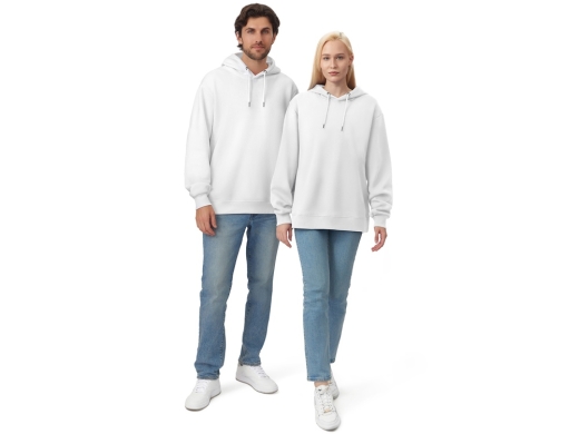 Изображение №8 | Толстовка с капюшоном оверсайз «Lisbon» унисекс S (белый)