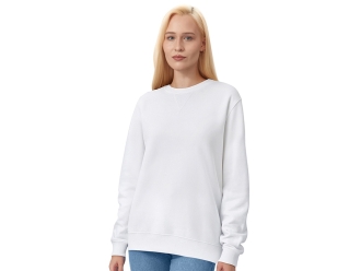 Изображение №3 | Свитшот оверсайз «Lisbon» унисекс S (белый)