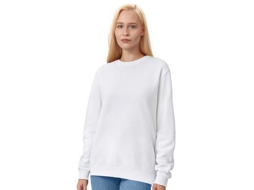 Изображение №3 | Свитшот оверсайз «Lisbon» унисекс S (белый)