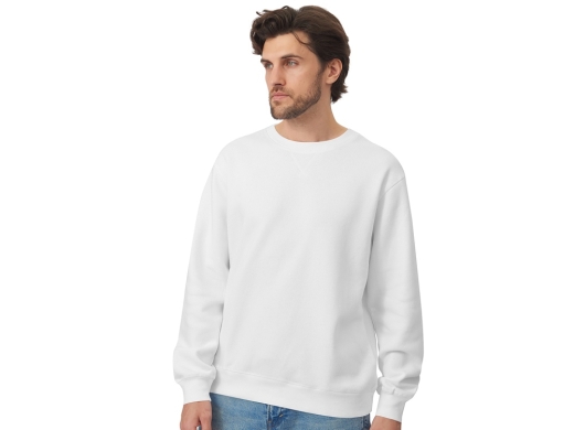 Изображение №4 | Свитшот оверсайз «Lisbon» унисекс S (белый)