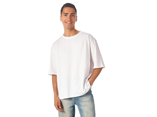 Изображение №2 | Футболка оверсайз «Liyon» унисекс M-L (белый)
