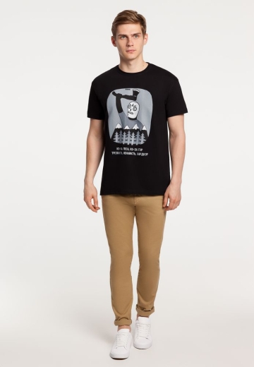 Изображение №4 | Футболка «Хардкор», черная, размер S