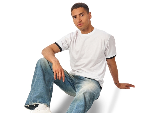 Изображение №2 | Футболка «Rotterdam» мужская S (белый/черный)