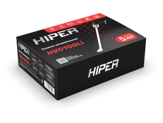 Изображение №15 | Пылесос автомобильный аккумуляторный «HVC100Li» (черный, красный)