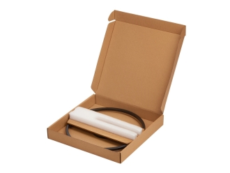 Изображение №4 | Деревянные часы с металлическим ободом «Time Wheel» (натуральный/черный)