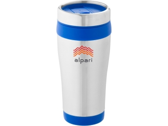 Изображение №5 | Термостакан «Bezel», 470 мл (серебристый/синий)