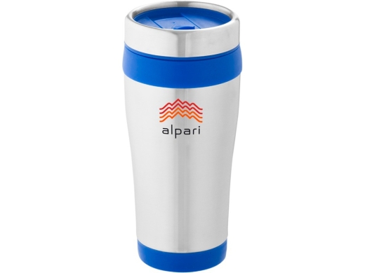 Изображение №5 | Термостакан «Bezel», 470 мл (серебристый/синий)