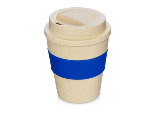 Изображение №1 | Стакан из пшеничного соломенного волокна «Madrid» (бежевый/синий)