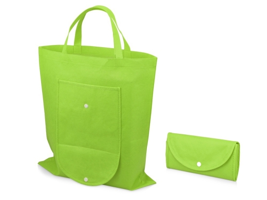 Изображение №1 | Складная сумка «Plema» из нетканого материала (лайм)