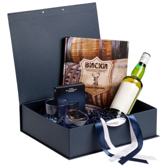 Изображение №3 | Коробка на лентах Tie Up, темно-синяя