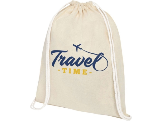 Изображение №3 | Рюкзак со шнурком «Tenes» из хлопка 140 г/м² (натуральный)