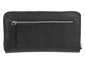 Изображение №3 | Кошелек женский «Linda» на молнии (черный)