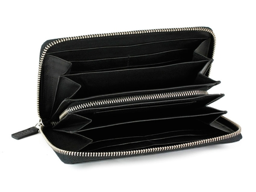 Изображение №9 | Кошелек «Atlanta» на молнии (черный)