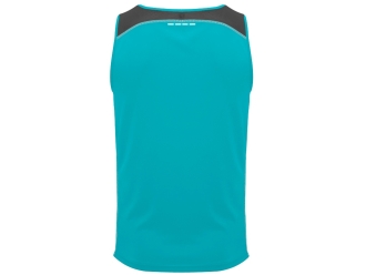 Изображение №2 | Спортивная майка «Misano» мужская S (бирюзовый/эбеновый)