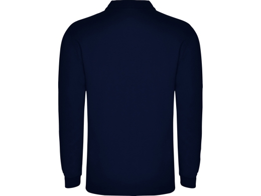 Изображение №2 | Рубашка поло «Carpe» мужская с длинным рукавом S (темно-синий)