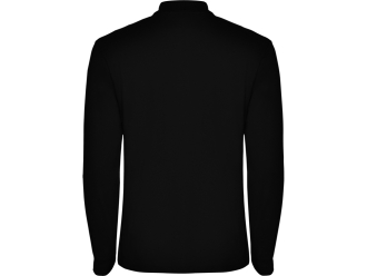 Изображение №2 | Рубашка поло «Estrella» мужская с длинным рукавом S (черный)